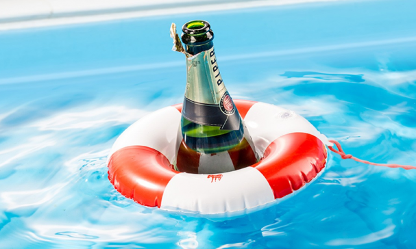 Reddingsband voor bier